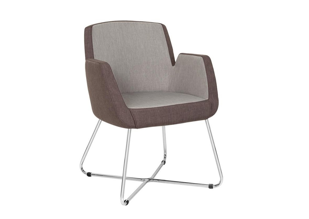 EKIN GUEST CHAIR METAL X LEG – EKN 03 201